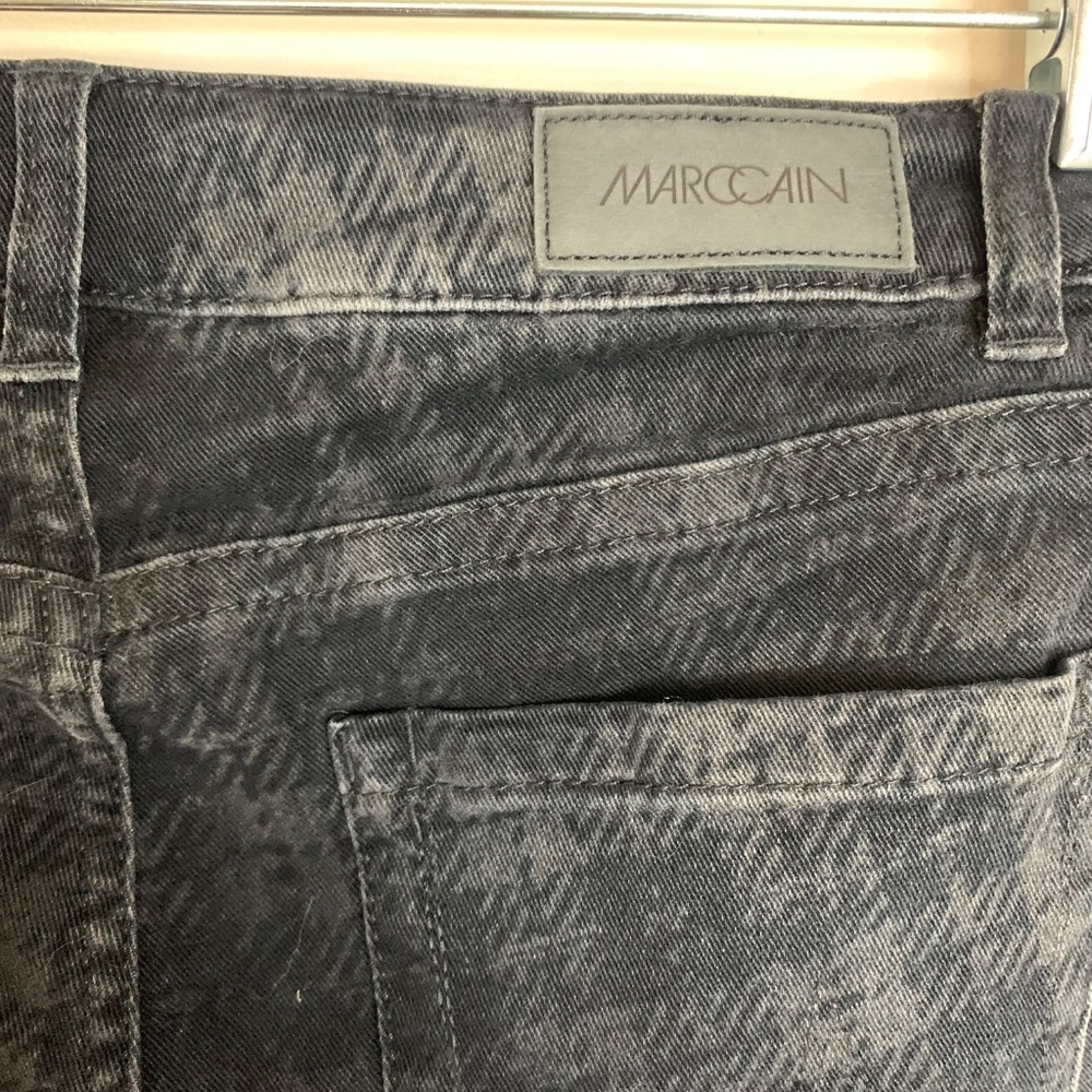 Marc Cain Grey Plaid Skinny Jeans Size N3 - Picture 3 of 10
